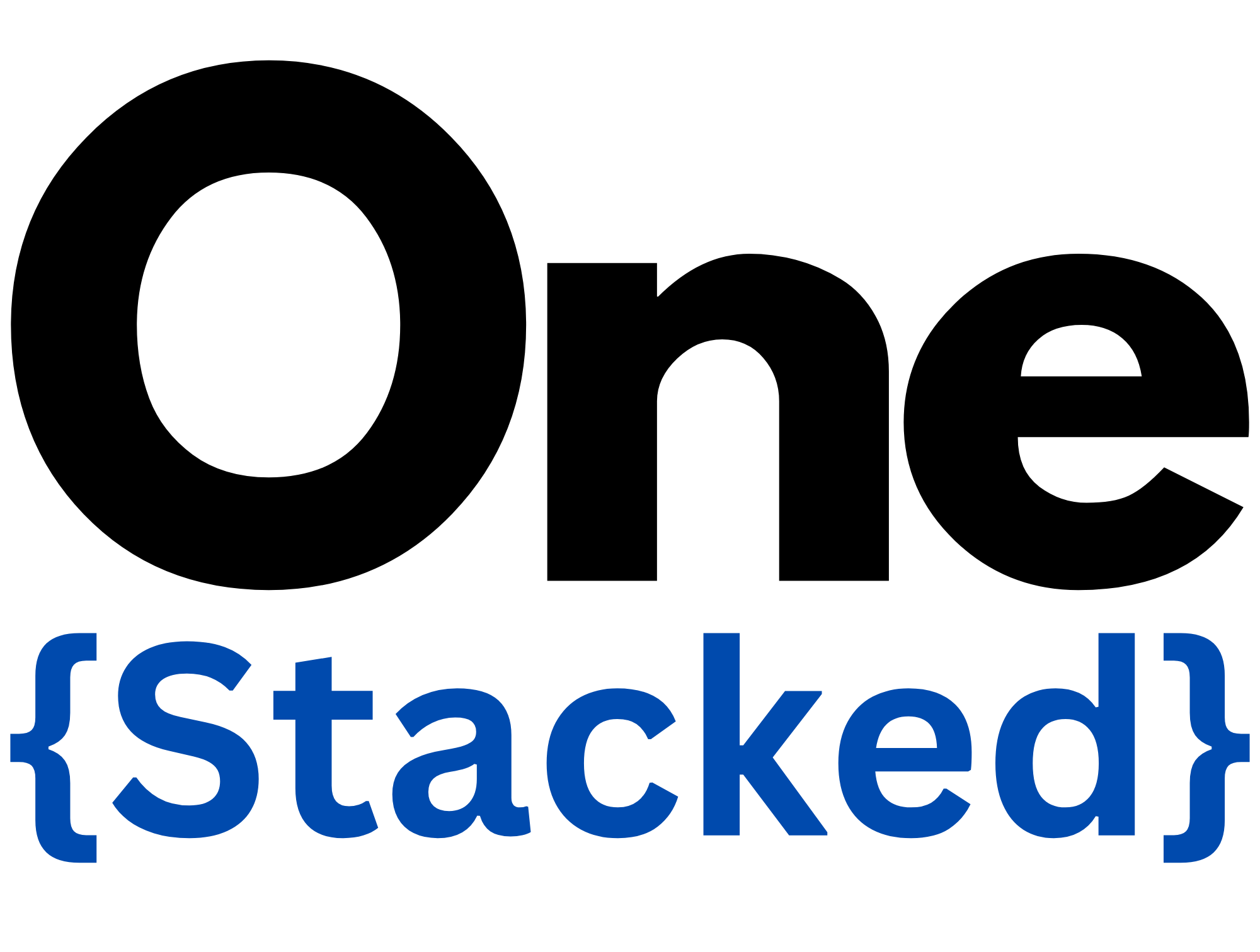 OneStacked logo